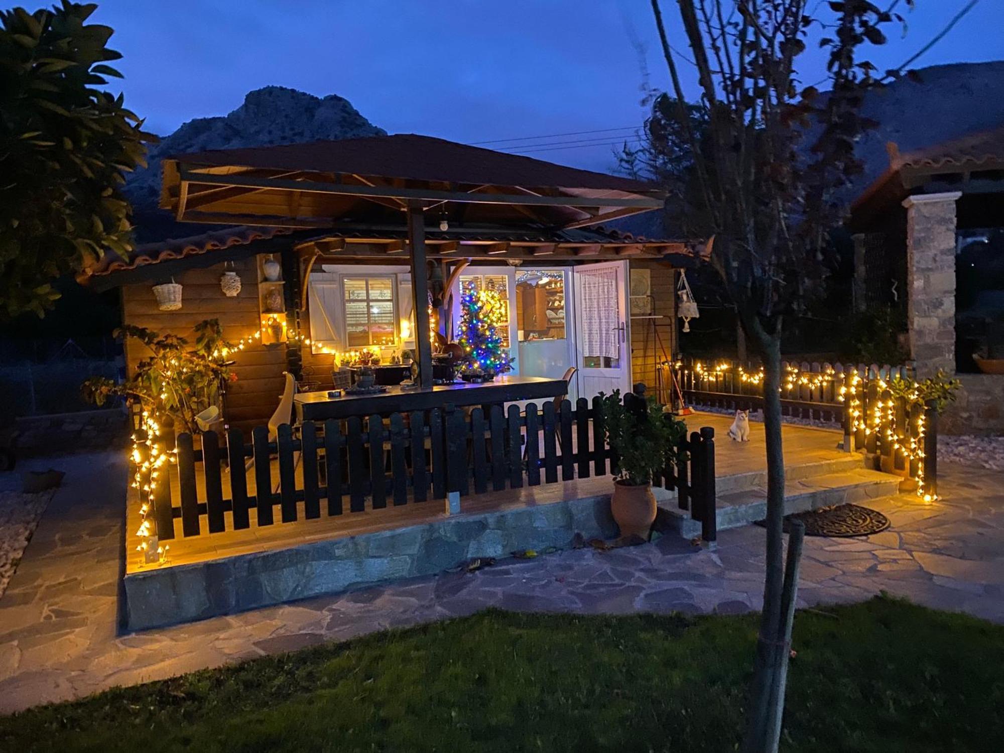 A Wooden House In