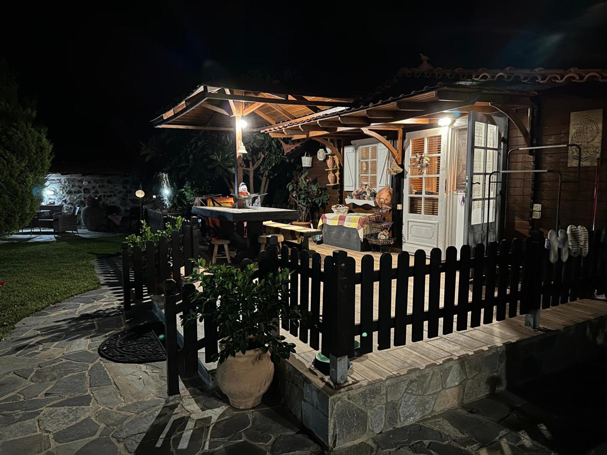 A Wooden House In *