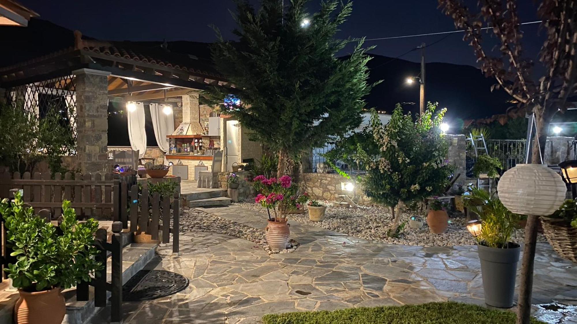 A Wooden House In Holiday home Kardamyla