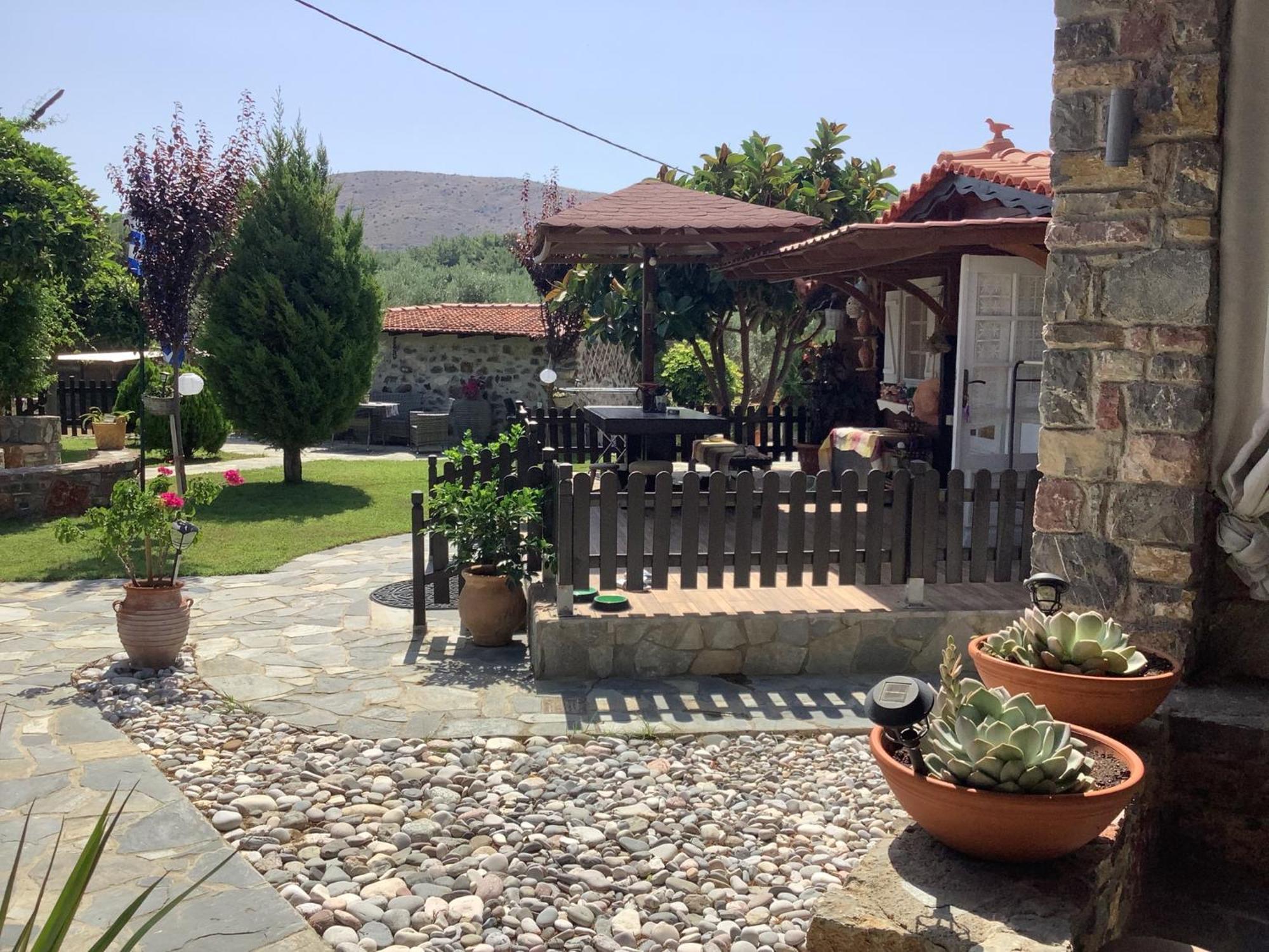 A Wooden House In Holiday home Kardamyla