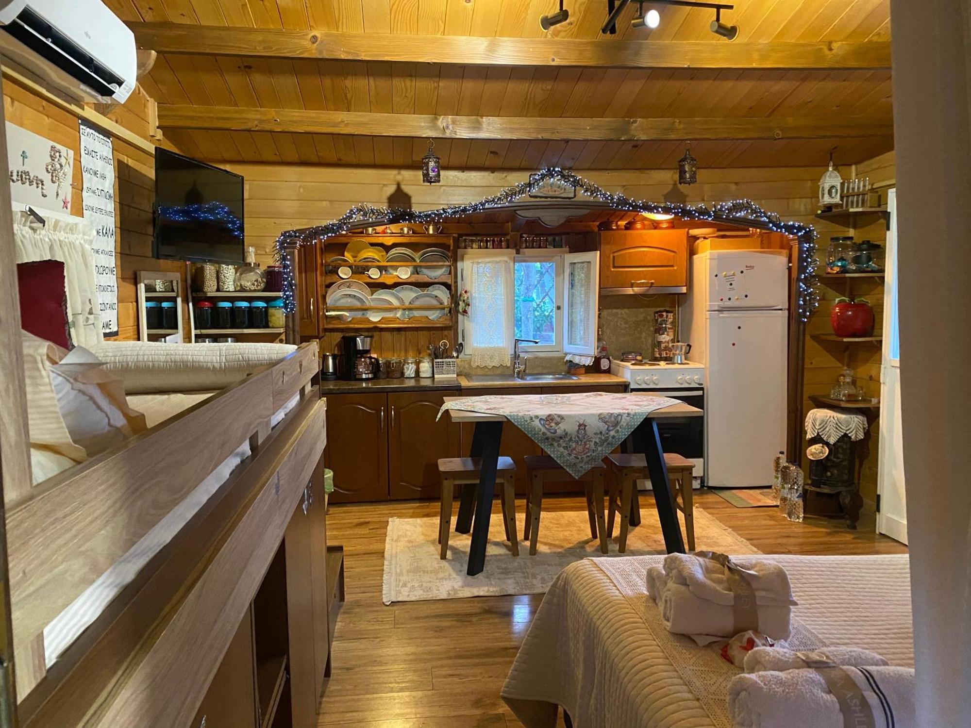 Holiday home A Wooden House In