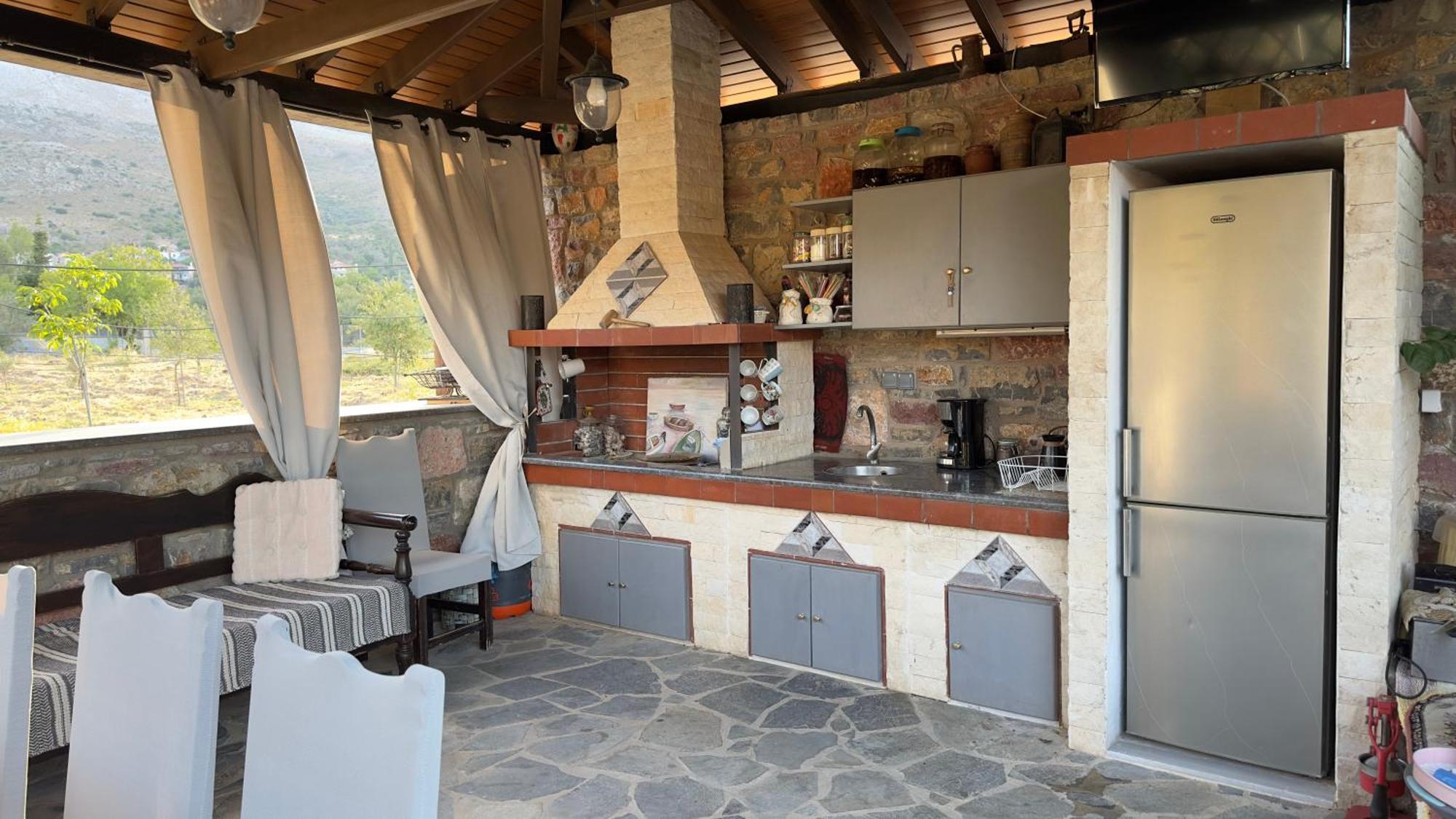 A Wooden House In Holiday home Kardamyla